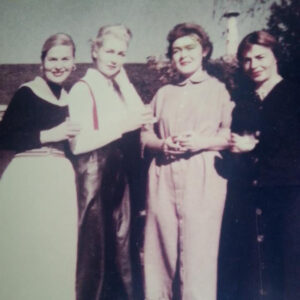 From left to right: Mary, Iphie, Catherine, Caroline.